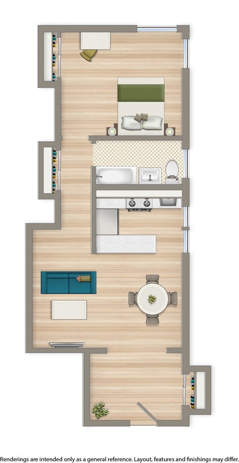 Cortland-one-bedroom-A